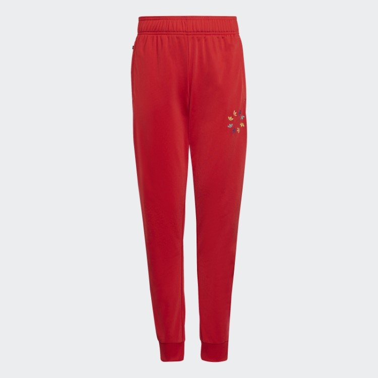 Calça De Treino Adidas Adicolor Vermelha