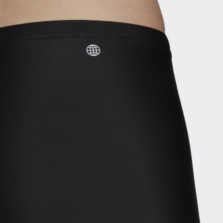 Cueca Boxer Preta Adidas Com As Três Listras Pretas