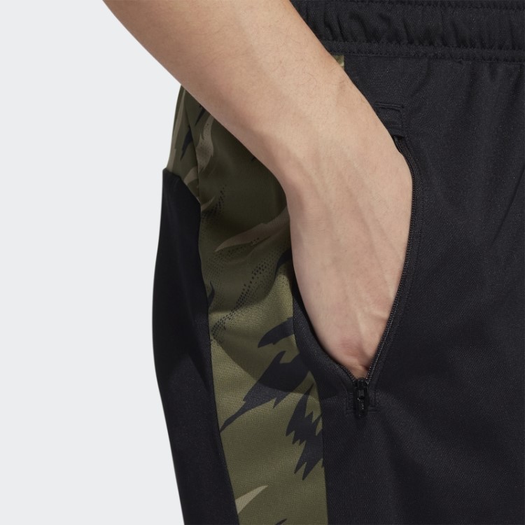 Bermuda Esportiva Preta Aeroready Feelstrong Camuflada Adidas