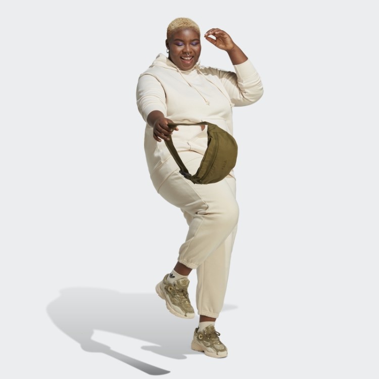 Joggers De Lã Adidas White Essentials (tamanho Grande)