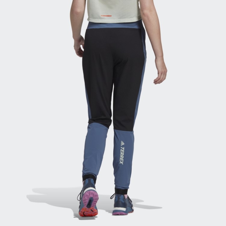 Calça De Corrida Em Trilha Híbrida Terrex Agravic Em Aço Adidas