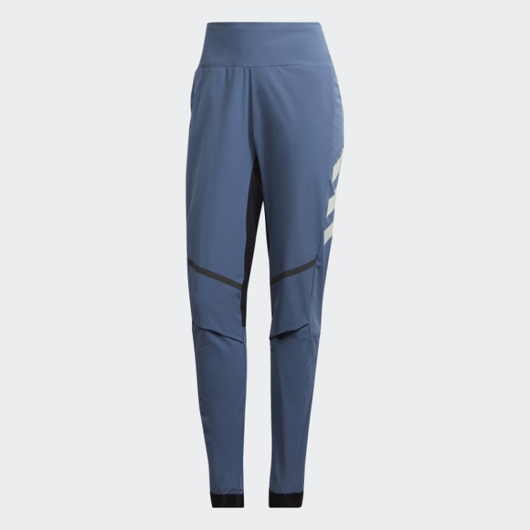 Calça De Corrida Em Trilha Híbrida Terrex Agravic Em Aço Adidas