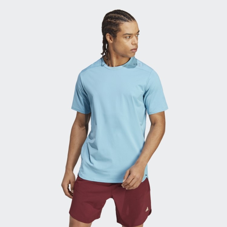 Camiseta De Treino Cordura Azul Projetada 4 Adidas