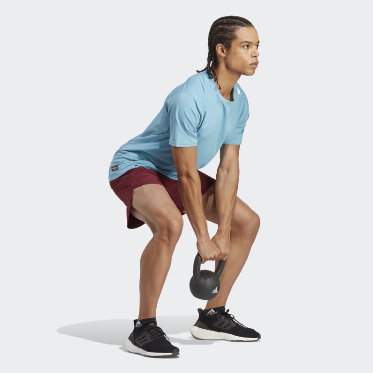 Camiseta De Treino Cordura Azul Projetada 4 Adidas