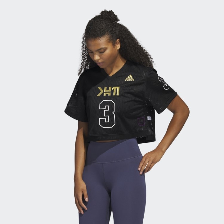 Adidas Marvel Cropped Pantera Negra Preto