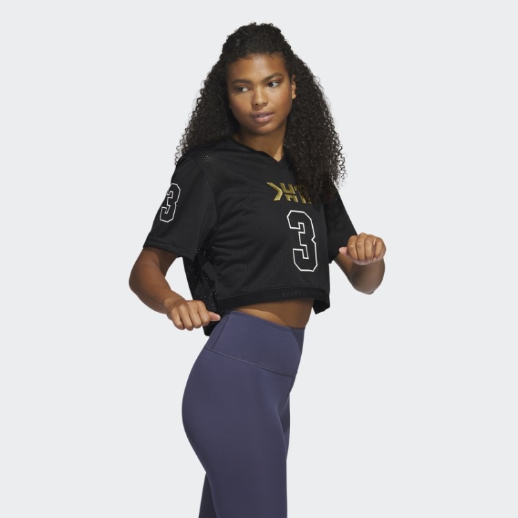 Adidas Marvel Cropped Pantera Negra Preto