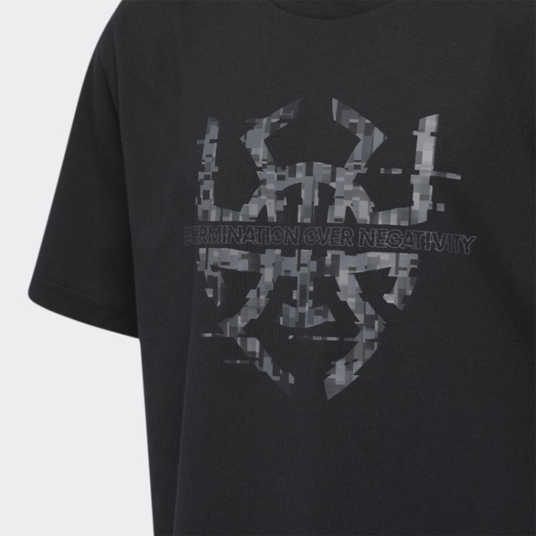 Donovan Mitchell D.o.n. Edição #4 Camiseta Preta Adidas
