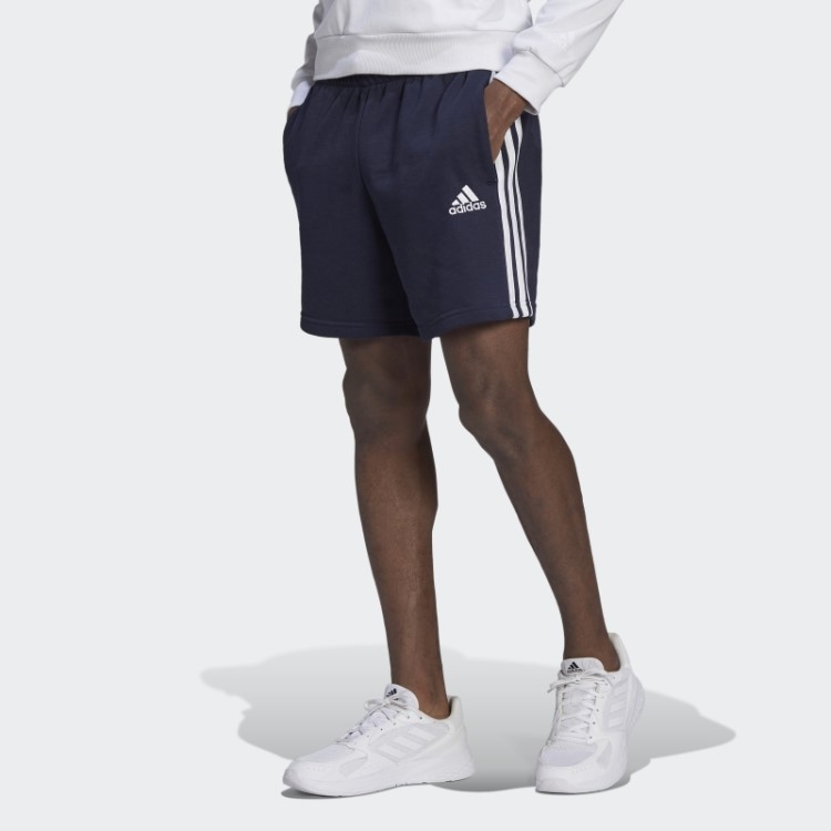 Shorts Com As Três Listras Ink Essentials French Terry Adidas