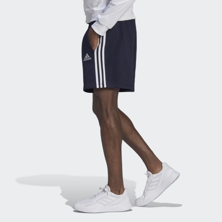 Shorts Com As Três Listras Ink Essentials French Terry Adidas