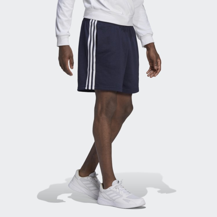 Shorts Com As Três Listras Ink Essentials French Terry Adidas