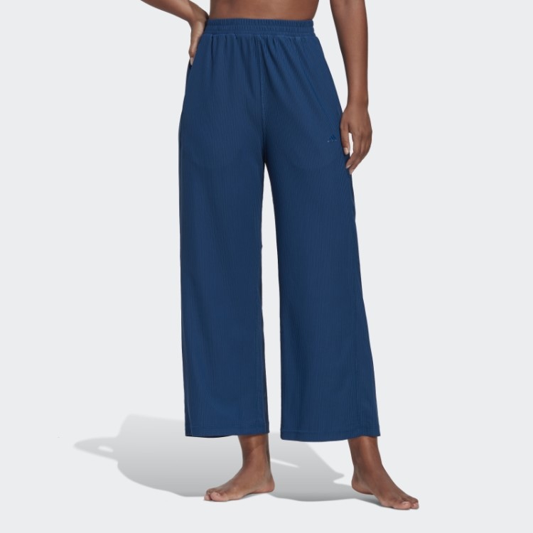 Calça Marine Aeroready Studio 7/8 Perna Larga Adidas