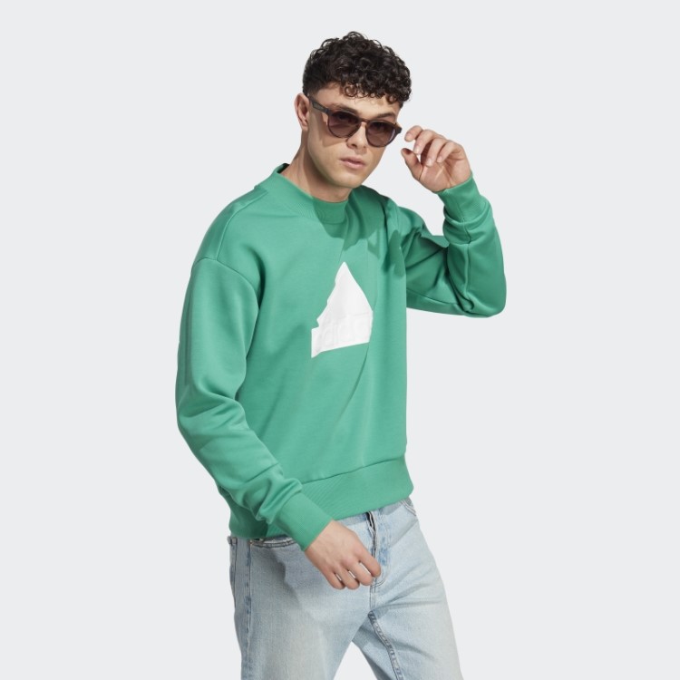 Adidas Future Icons Distintivo Da Equipe Esportiva Moletom Quadra Verde