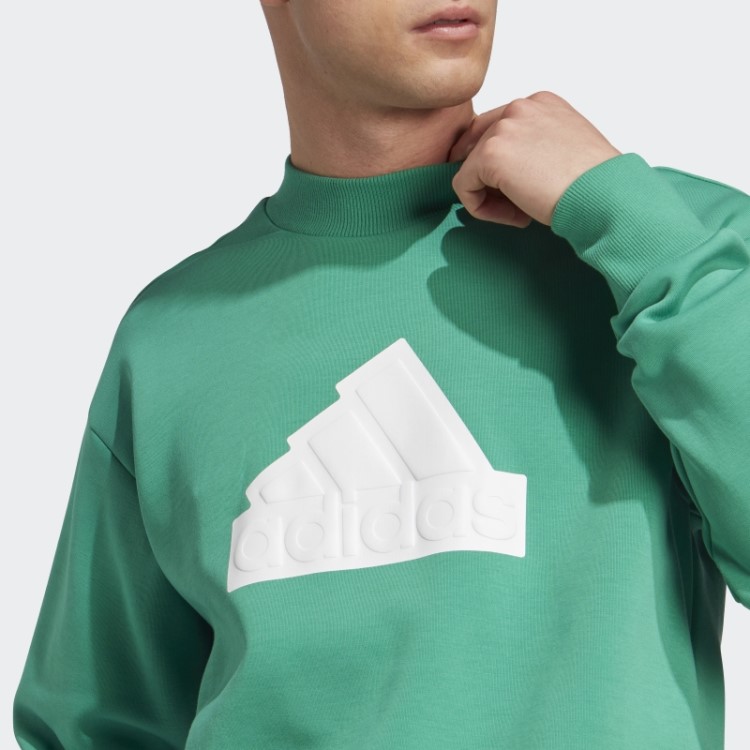 Adidas Future Icons Distintivo Da Equipe Esportiva Moletom Quadra Verde