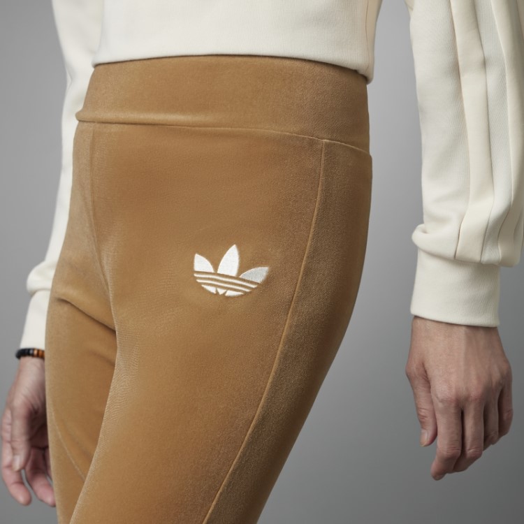 Adicolor Heritage Agora Leggings Flare Adidas Brown Desert