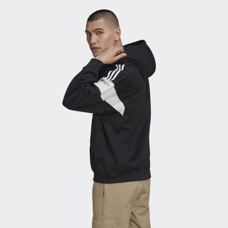 Moletom Com Capuz Preto Adicolor Originals Challenger Da Adidas