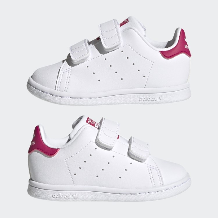 Sapatos Quentes Adidas Stan Smith Rosa Ousado