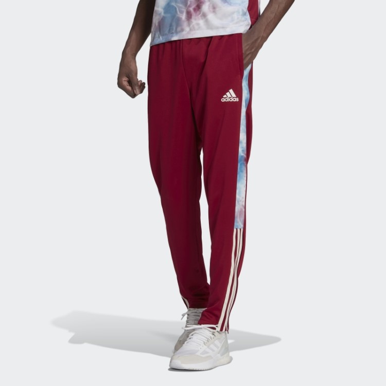 Calça De Treino Adidas Borgonha Tiro