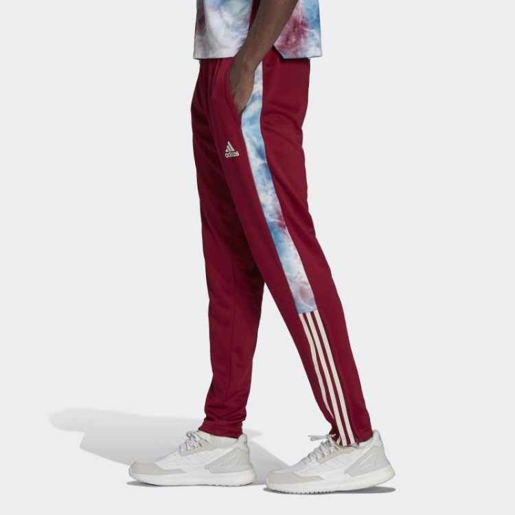 Calça De Treino Adidas Borgonha Tiro