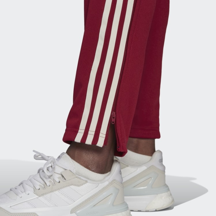 Calça De Treino Adidas Borgonha Tiro