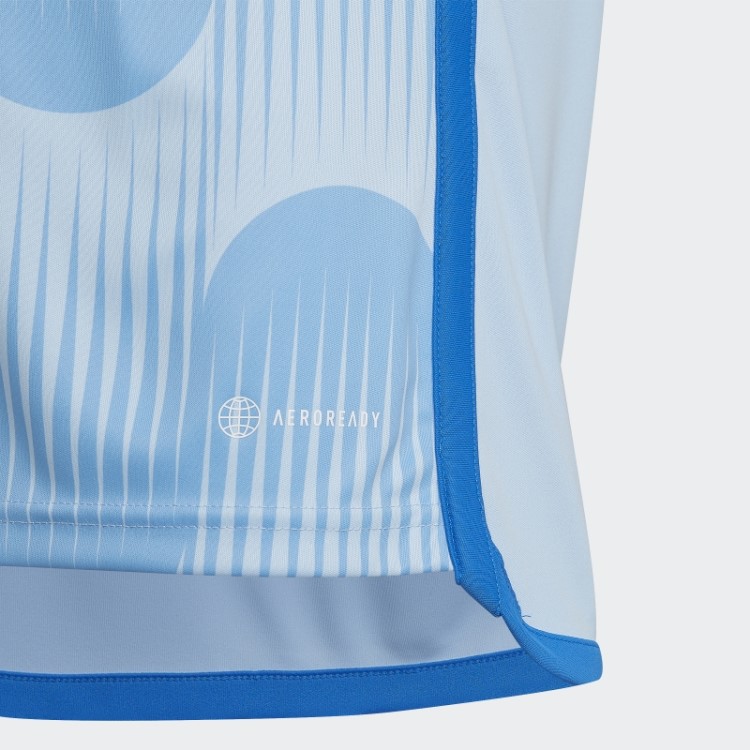 Adidas Spain 22 Away Jersey Blue Glow