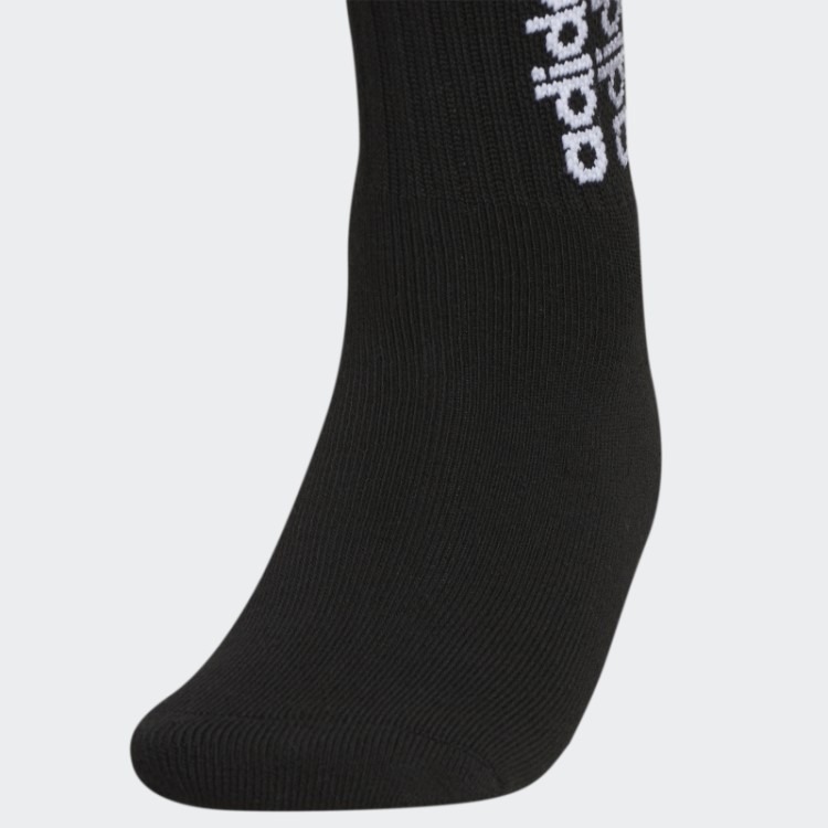 Meias Pretas Wmspt Step 2 3pk High Quarter Adidas Fashion