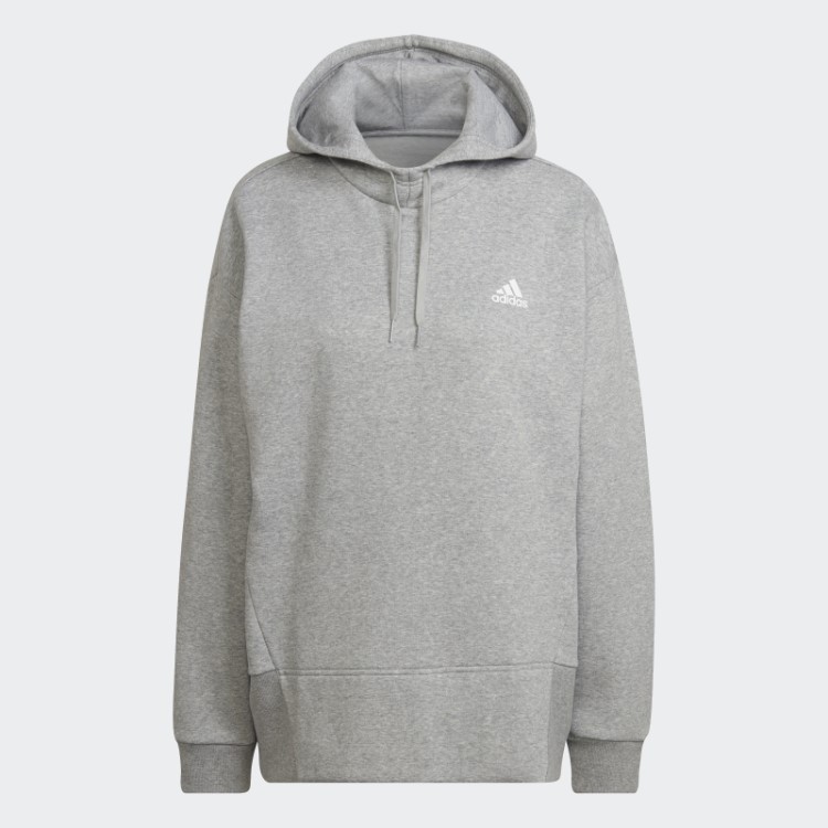 Essentials Studio Moletom Com Capuz Cinza Médio Adidas