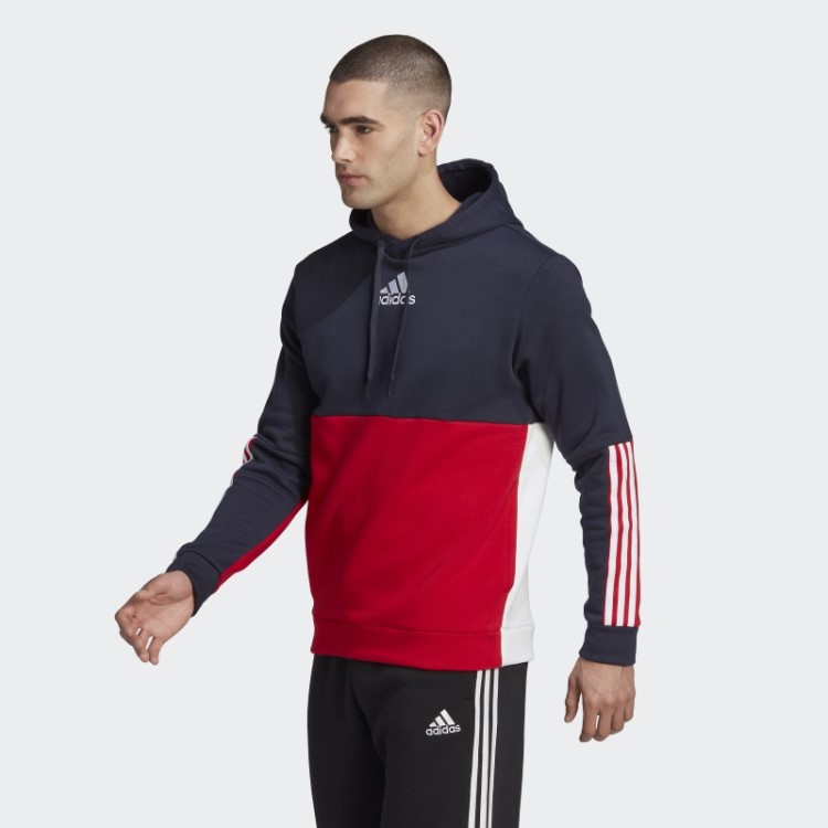 Moletom Com Capuz De Lã Colorblock Ink Essentials Adidas