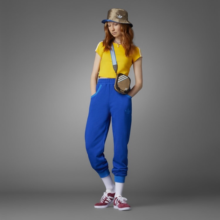 Calça De Moletom Adicolor Heritage Now Royal Adidas