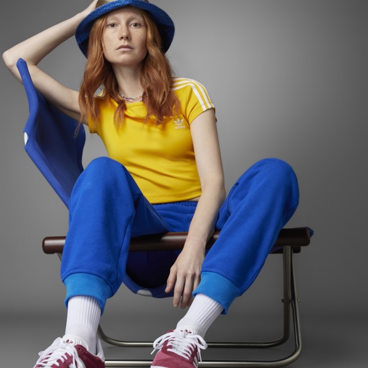 Calça De Moletom Adicolor Heritage Now Royal Adidas