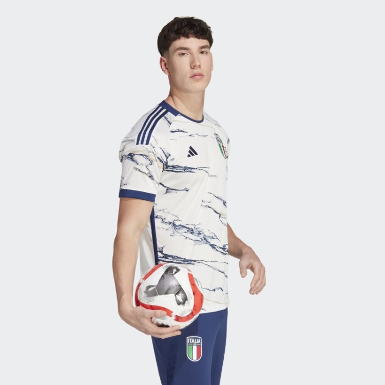 Camisa Branca Da Itália 23 Away Adidas Fashion