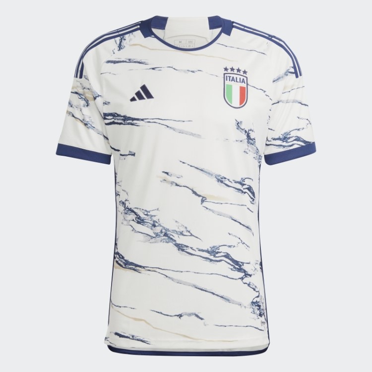 Camisa Branca Da Itália 23 Away Adidas Fashion