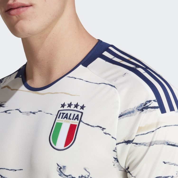 Camisa Branca Da Itália 23 Away Adidas Fashion