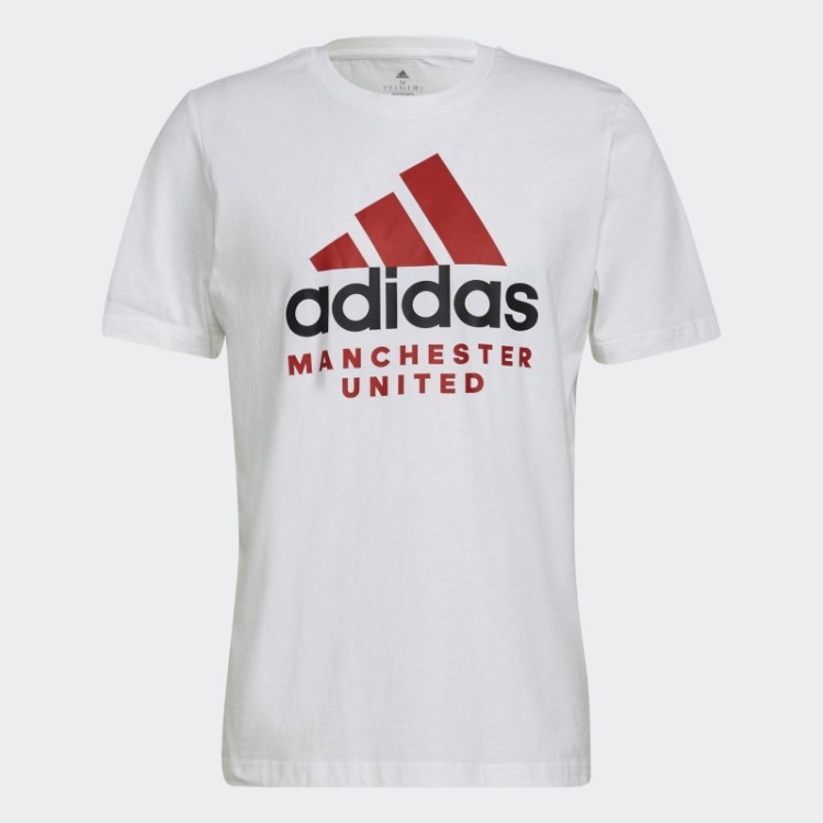 Manchester United Dna Graphic T-shirt Adidas Branca