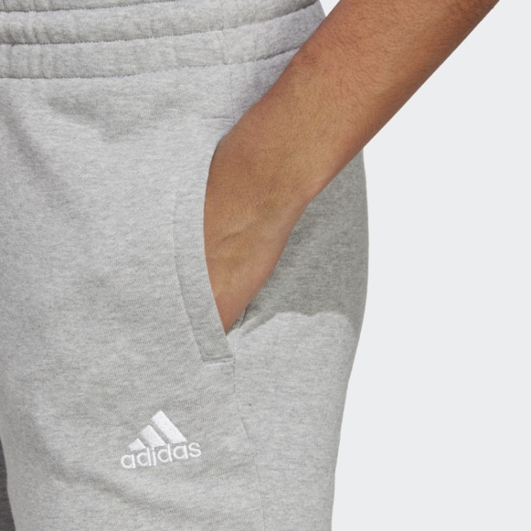 Adidas Joggers De Felpo Francês Médio Essencial Cinza Médio