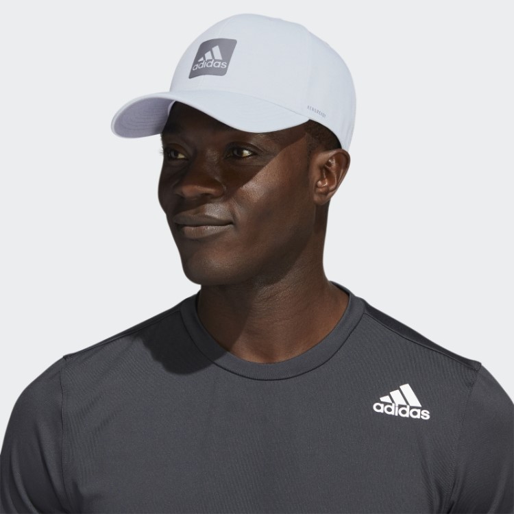 Chapéu Branco Adidas Mesclado Stretch Fit