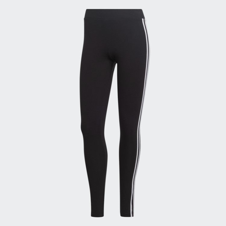 Legging Com As Três Listras Preta Adicolor Classics Da Adidas