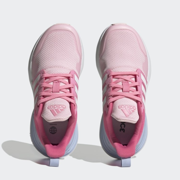 Tênis Rosa Rapidasport Bounce Com Cadarço Adidas