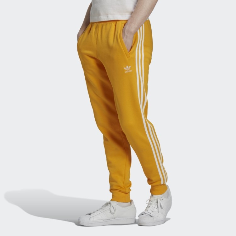 Calça Adicolor Classics 3 Listras Adidas Gold