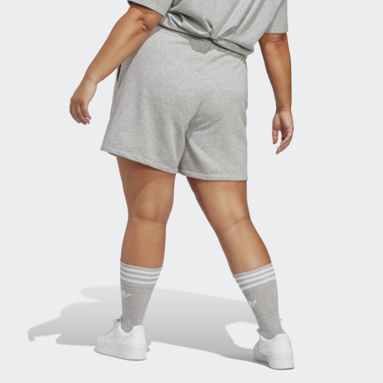 Shorts French Terry Adicolor Essentials (tamanho Grande) Cinza Médio Adidas