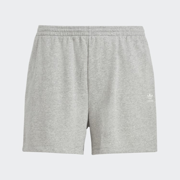 Shorts French Terry Adicolor Essentials (tamanho Grande) Cinza Médio Adidas