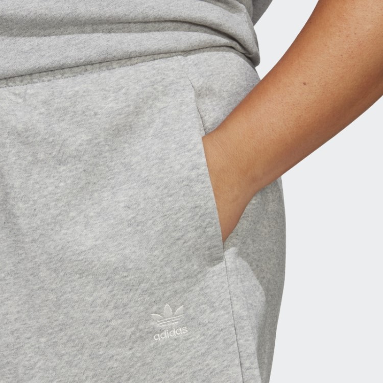Shorts French Terry Adicolor Essentials (tamanho Grande) Cinza Médio Adidas
