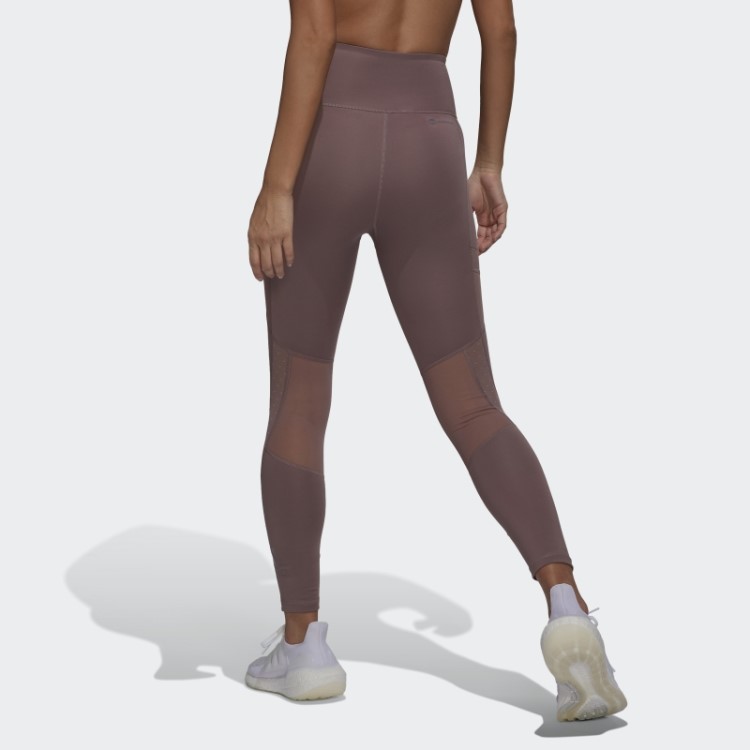 Leggings Roxas De Malha 7/8 Cintura Alta Adidas Circuito Quente