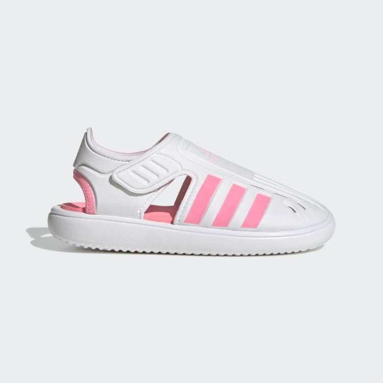 Sandálias De água De Bico Fechado De Verão Branco Adidas