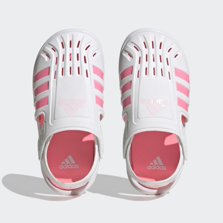 Sandálias De água De Bico Fechado De Verão Branco Adidas