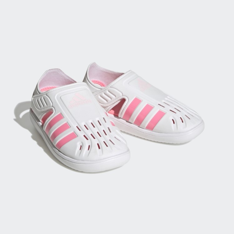 Sandálias De água De Bico Fechado De Verão Branco Adidas