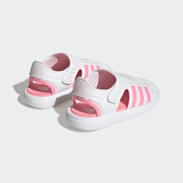 Sandálias De água De Bico Fechado De Verão Branco Adidas