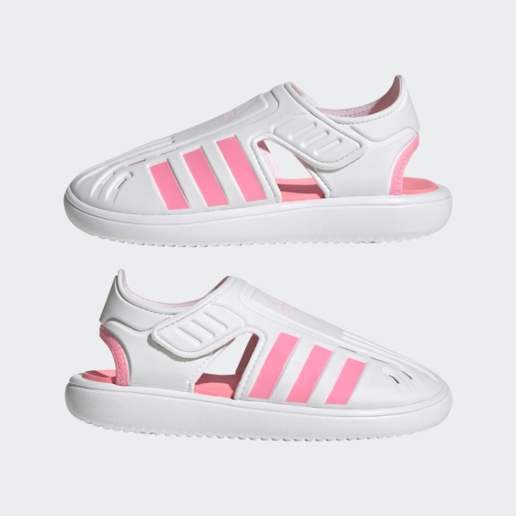 Sandálias De água De Bico Fechado De Verão Branco Adidas