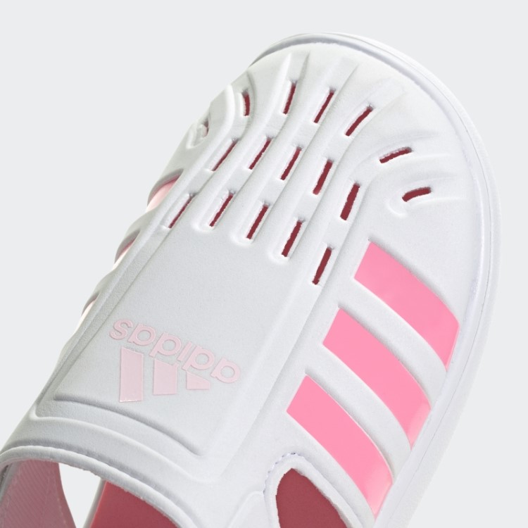 Sandálias De água De Bico Fechado De Verão Branco Adidas