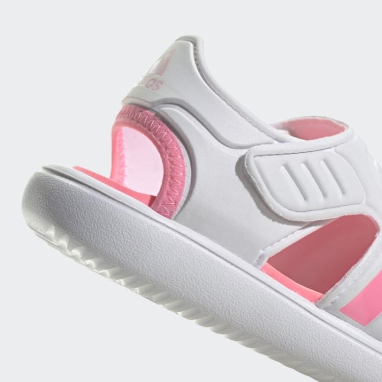 Sandálias De água De Bico Fechado De Verão Branco Adidas