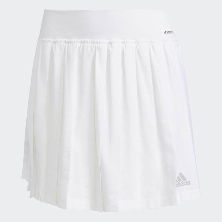 Adidas Club Saia De Tênis Plissada Cinza